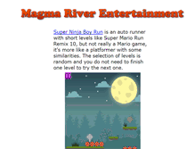 Tablet Screenshot of magmariver.com